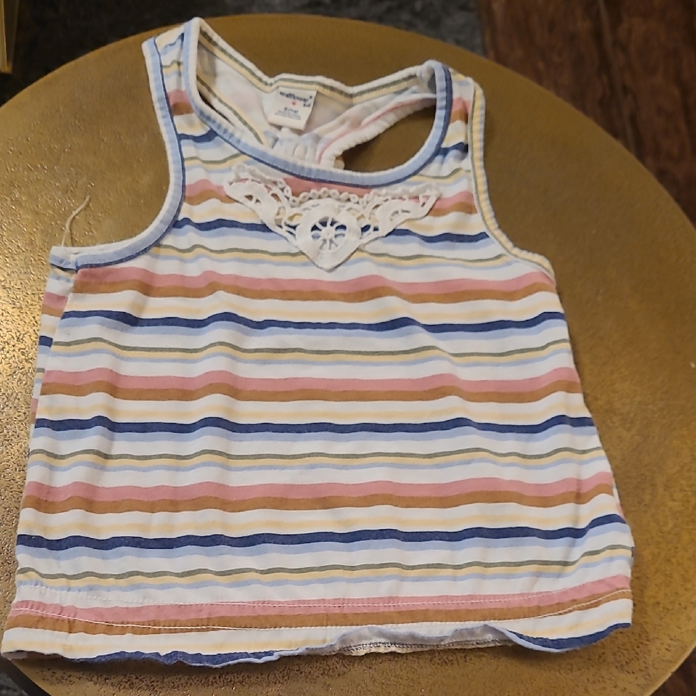 Old Navy Multicolor Striped Kids Tank Top
